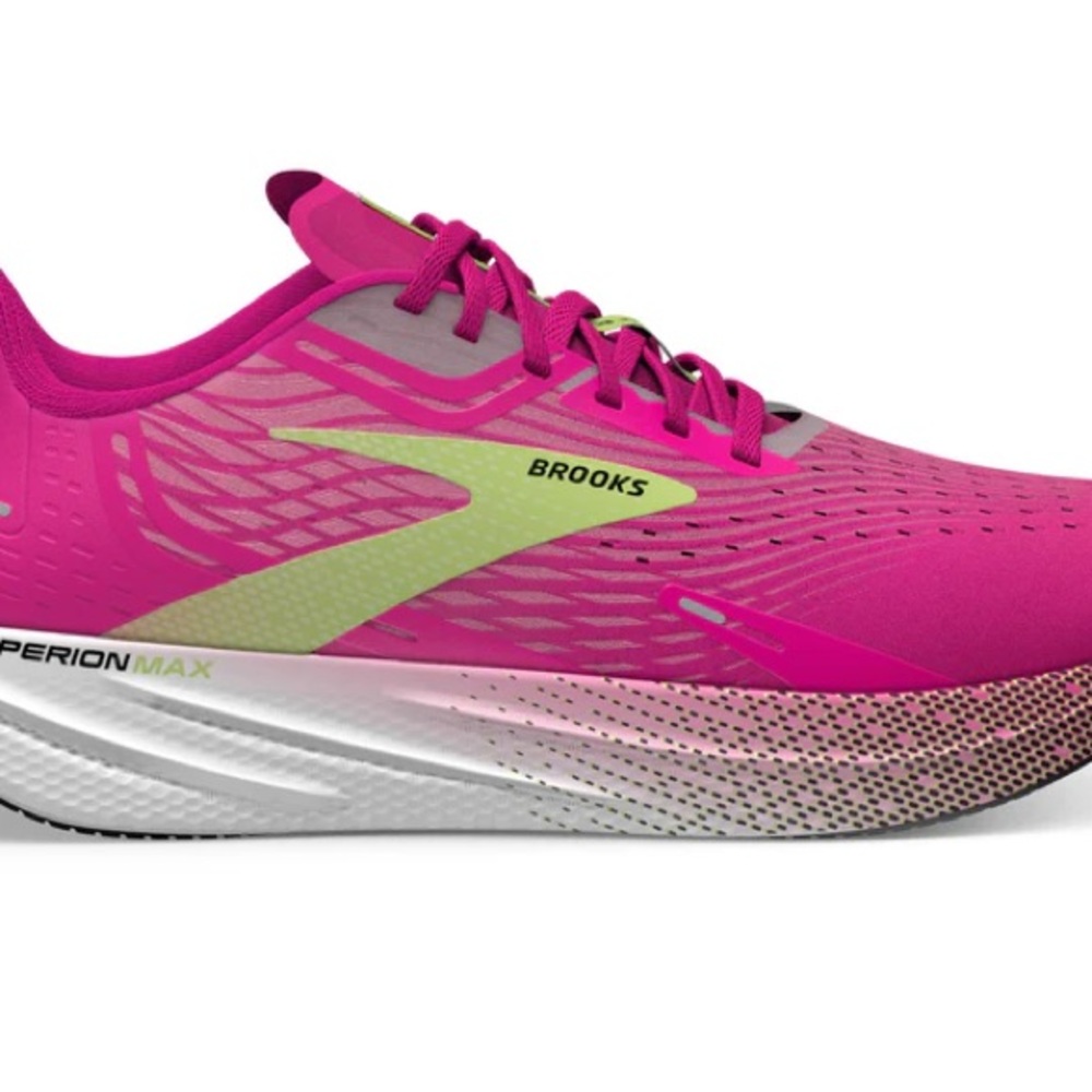 Brooks Women's Hyperion Max Pink and Glo Running Shoes